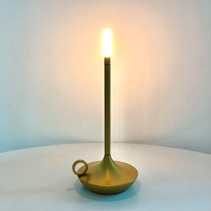 Retro LED candle tafellamp draadloos USB