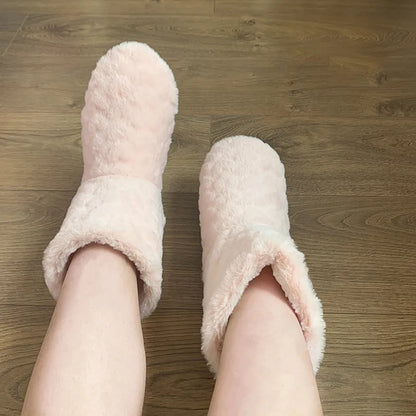 Calantha - Met fleece gevoerde schoenen in pluche voor dames