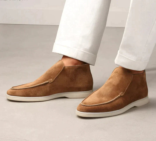 Zivora - Heren old money suède loafers