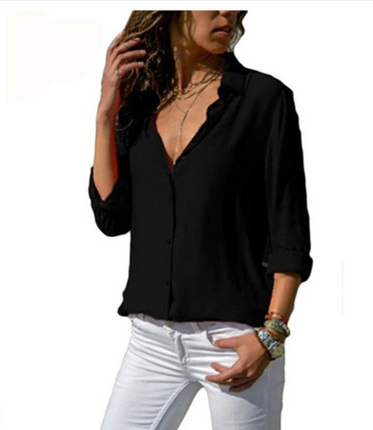 Lieve - Casual Lange Mouw Blouse