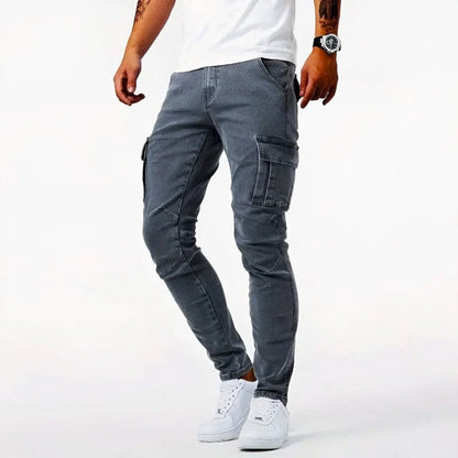 Ollivander - Heren tapered fit cargo broek