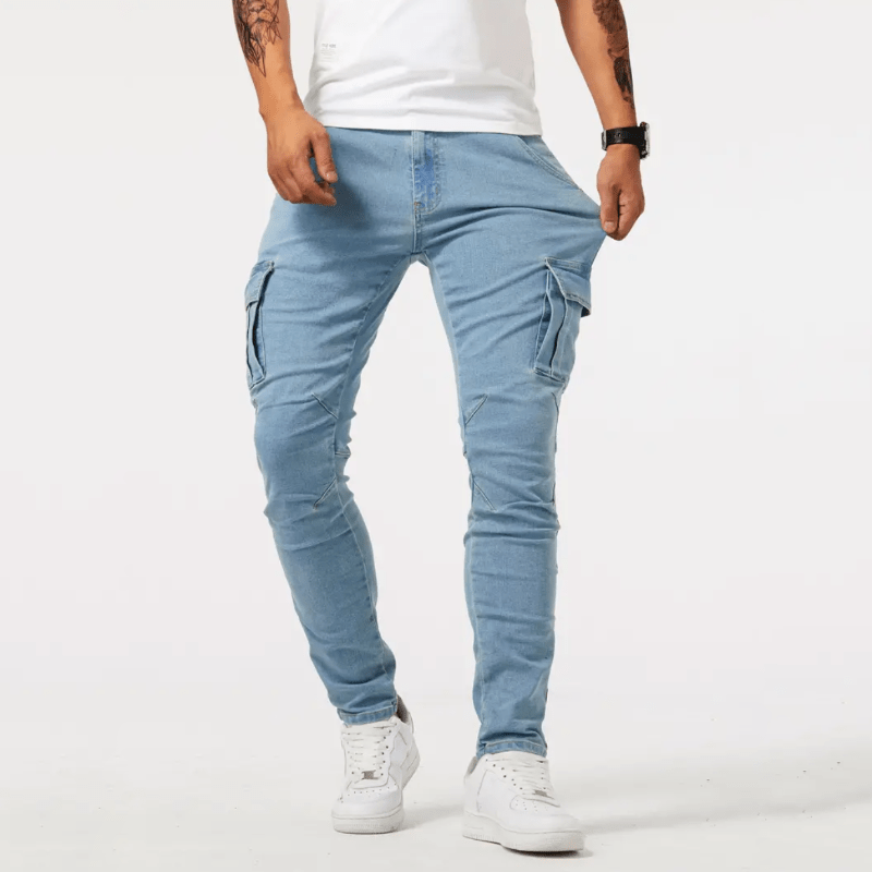 Ollivander - Heren tapered fit cargo broek