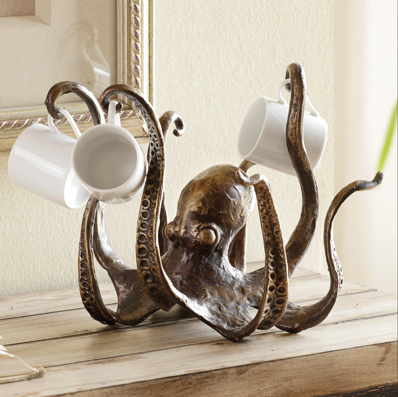 EasyHome - Unieke octopus kopjes/mokken houder