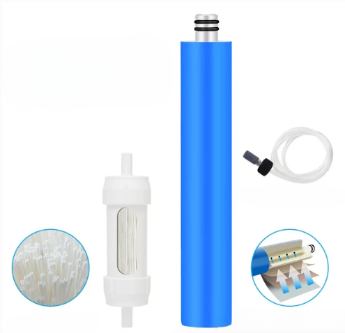 Draagbare handpomp RO waterfilter & purifier – omgekeerde osmose overlevingskit