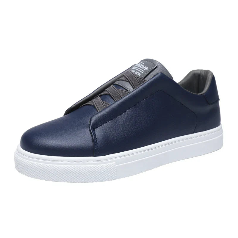 Bran - Lage herensneaker met contrasterende binnenvoering