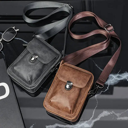 Cedric - Vintage crossbody tas voor mannen