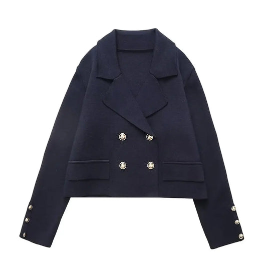 Lamera - Oversized britse blazer voor dames