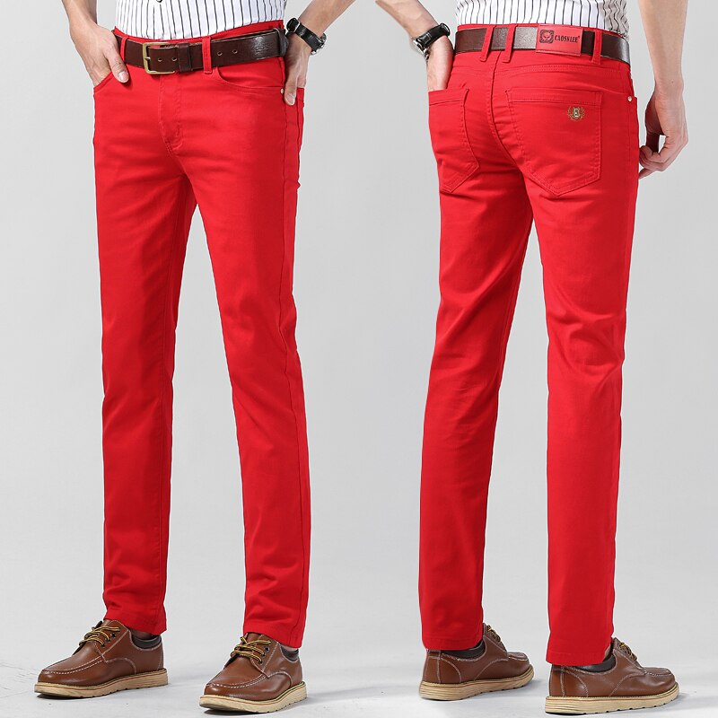 Norrin - Slim-fit casual herenbroek