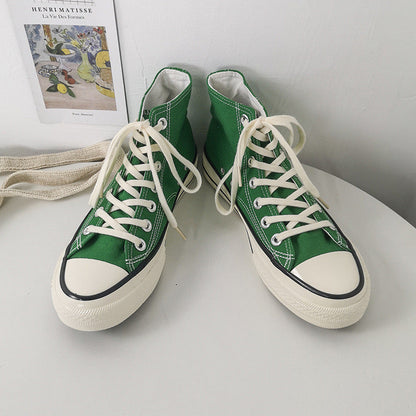 Omarosa - Canvas damessneakers met hoge top