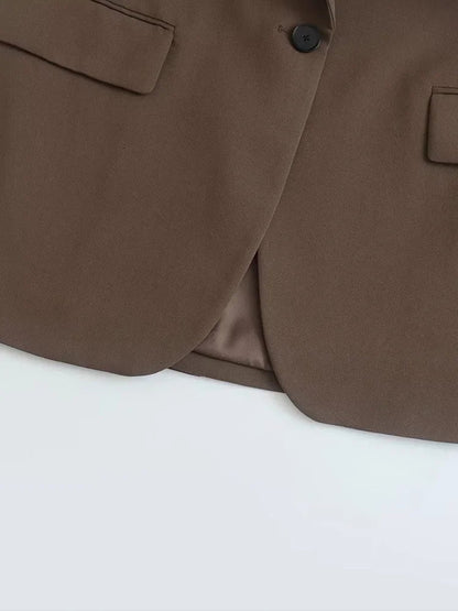 Josel - Damesblazer met één knoop