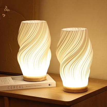 Wavy Ribbed Lamp