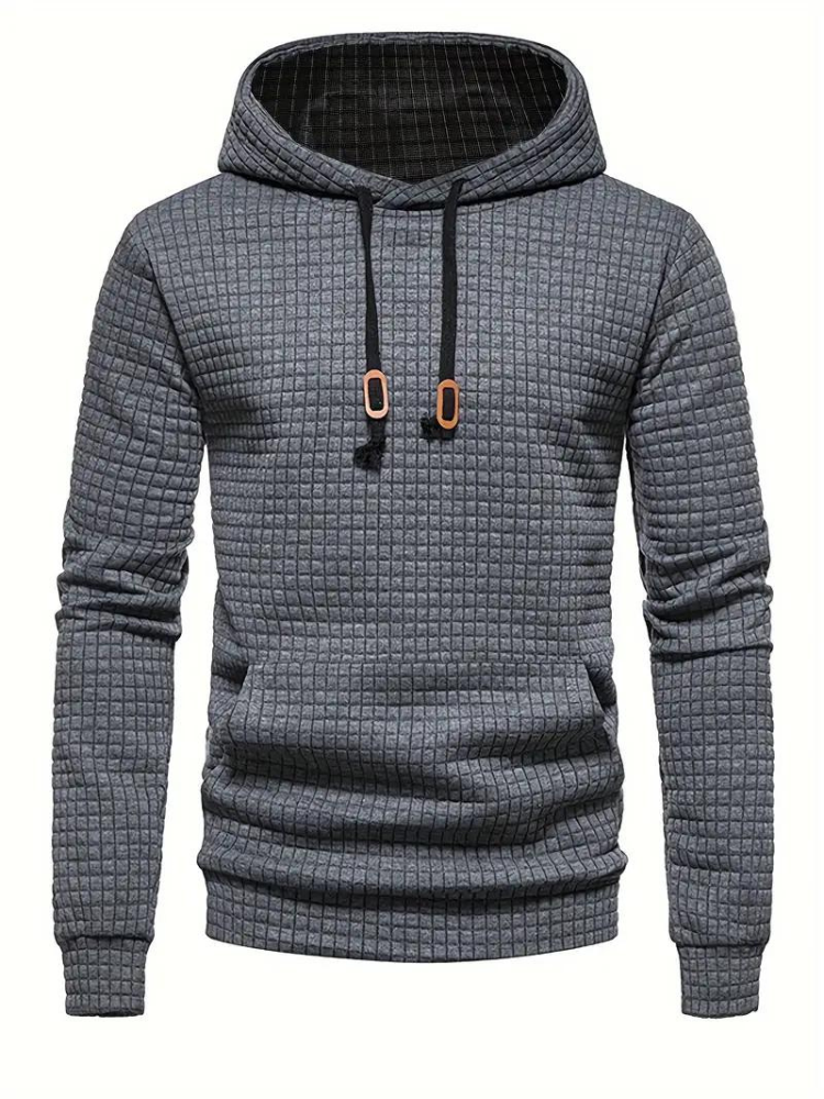 Cyril - Comfortabele gebreide hoodie voor heren