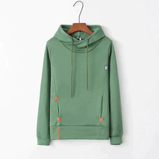 Brixley - Trekkoord hoodie met kangoeroezakken