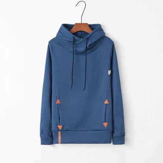 Brixley - Trekkoord hoodie met kangoeroezakken