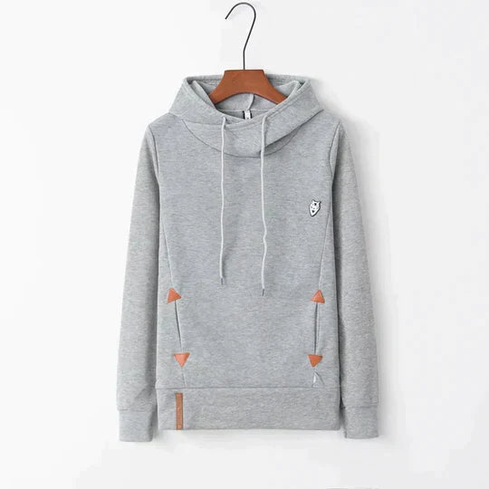 Brixley - Trekkoord hoodie met kangoeroezakken