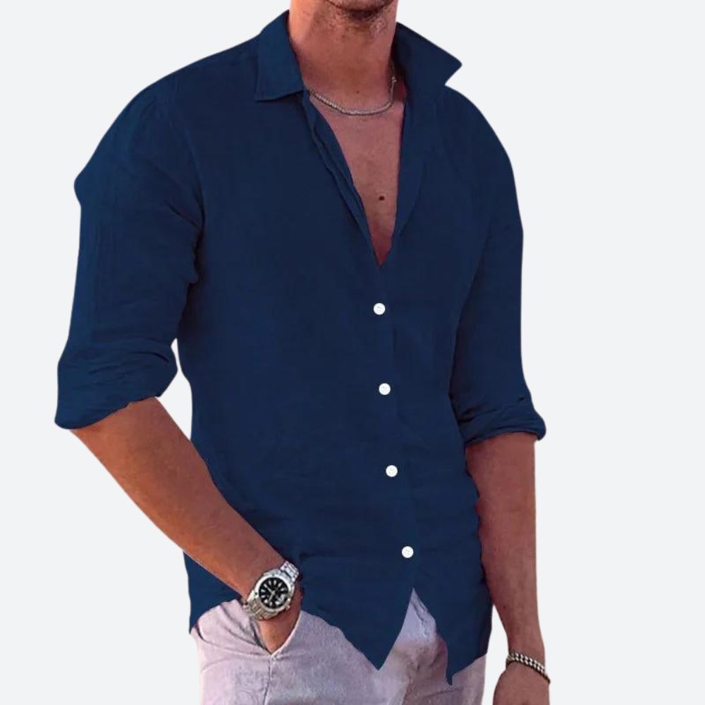 Gerardo | Casual shirt met lange mouwen