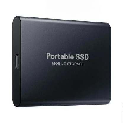 Hoge capaciteit 128TB draagbare SSD met USB-C