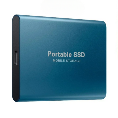 Hoge capaciteit 128TB draagbare SSD met USB-C