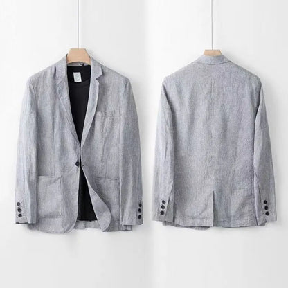 Roderic - Heren set met casual colbert en rechte broek