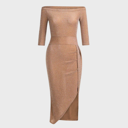 Sidonie | Off-shoulder bodycon jurk