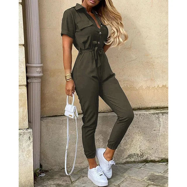 Mila - Verleidelijke jumpsuit getailleerd