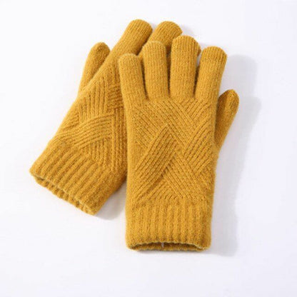 Veena - Warme gebreide handschoenen voor dames