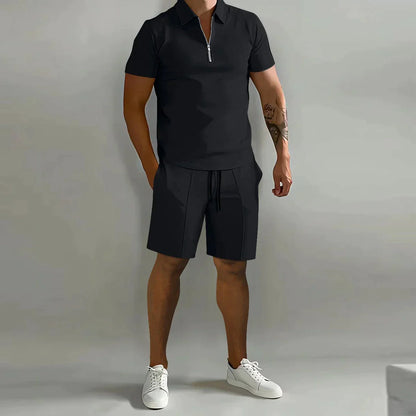 Job - Summer polo short set tweedelig mannen