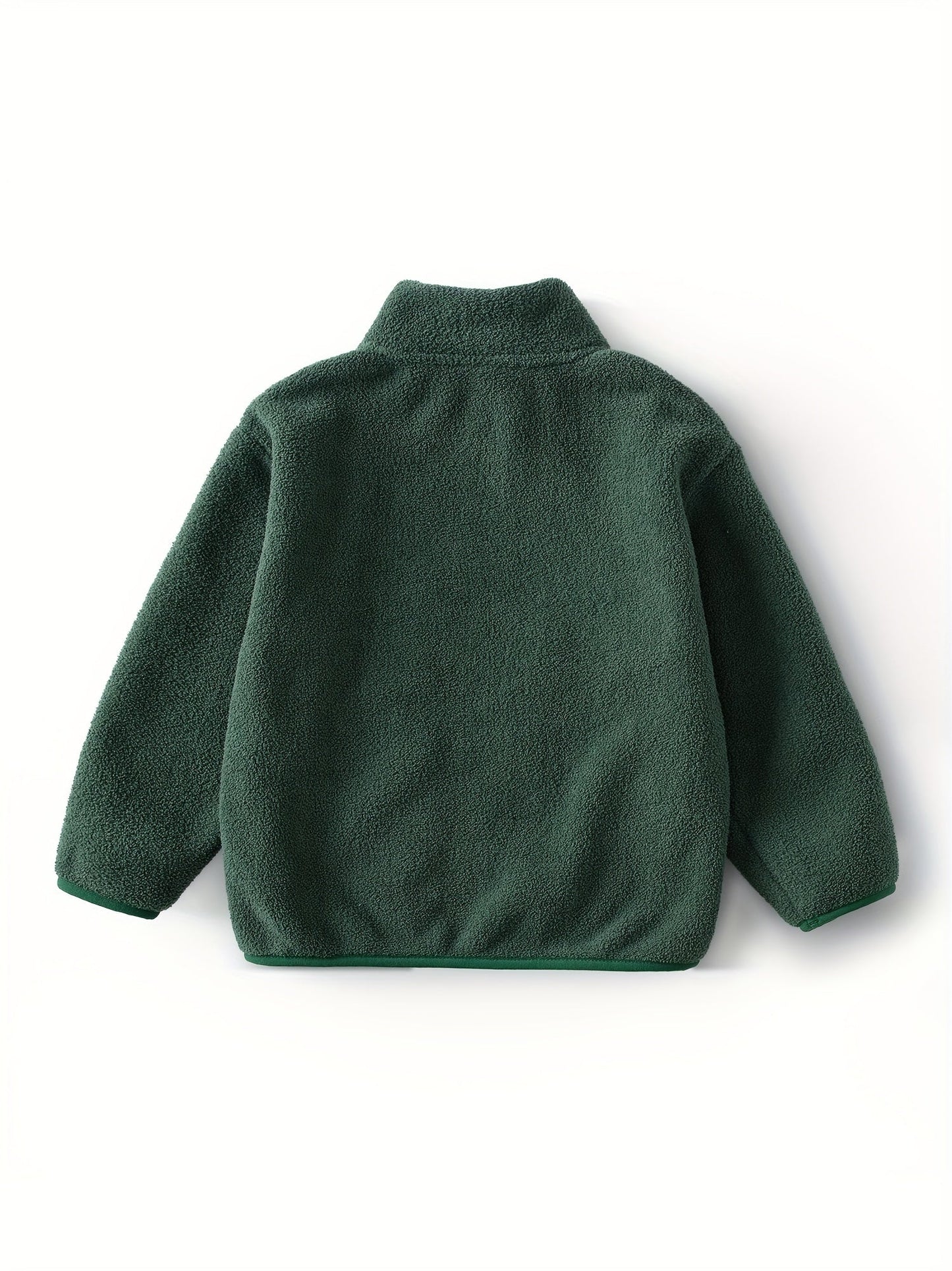 Polar fleece kinderjas in effen kleur - Fenley