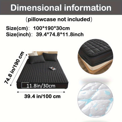 Waterdichte Gewatteerde Matrasbescherming Tegen Morsen, Vlekken en Vocht