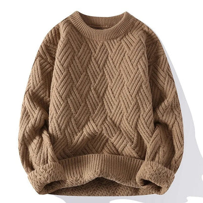Casey - Cosy gebreide kabeltrui unisex