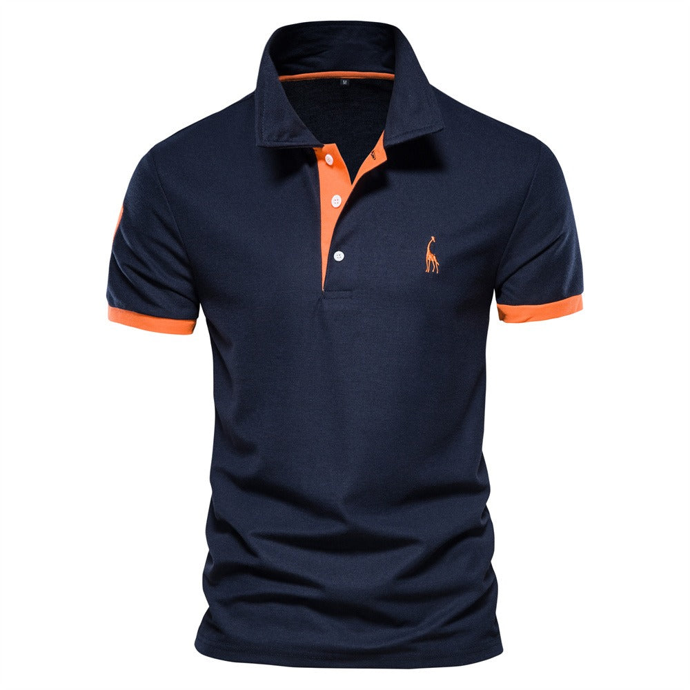 Gyrave - Stijlvolle polo sportief smart casual tweekleurig