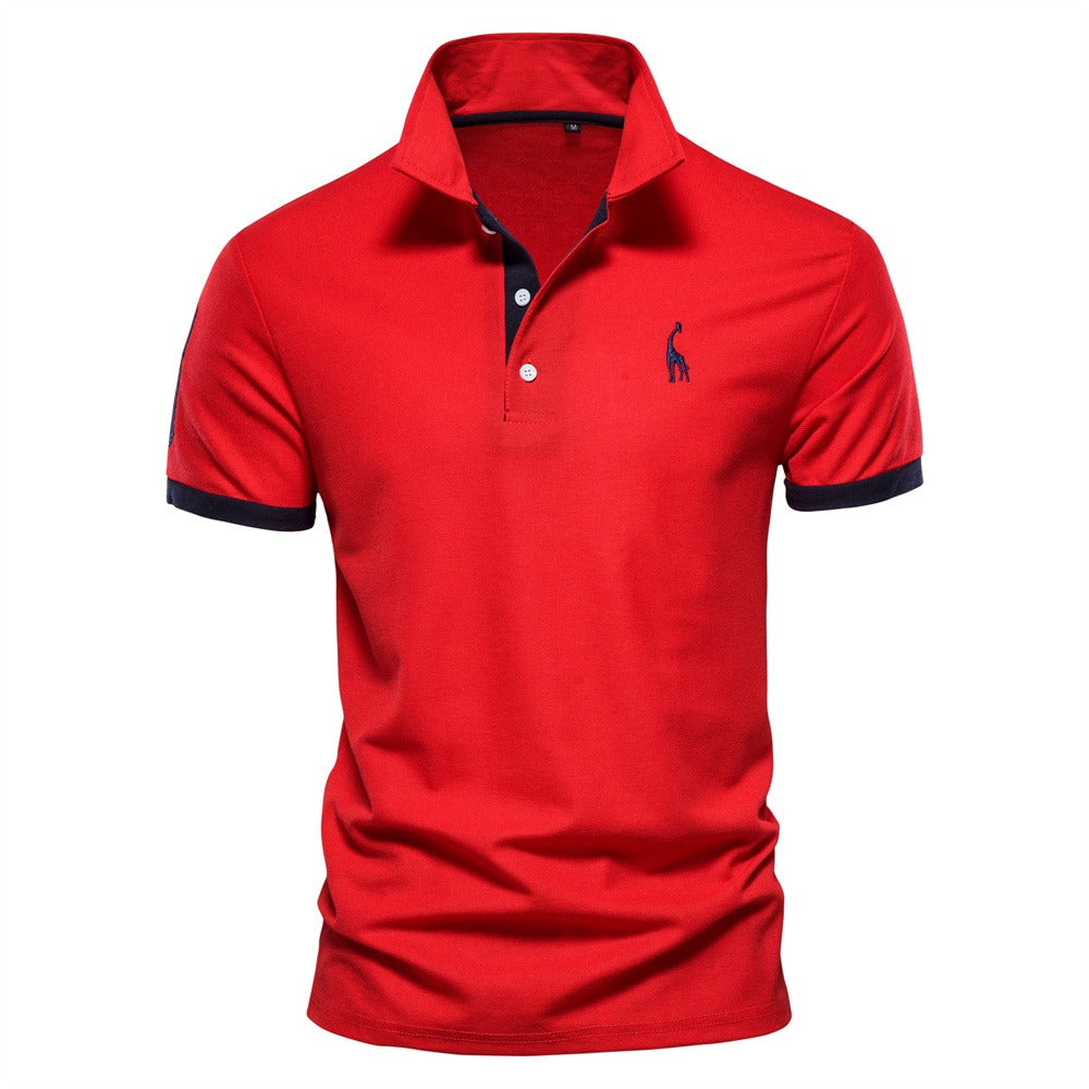 Gyrave - Stijlvolle polo sportief smart casual tweekleurig