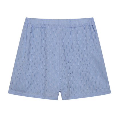 Camilla - Dames set met losvallende blouse en luchtige short