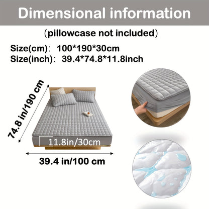 Waterdichte Gewatteerde Matrasbescherming Tegen Morsen, Vlekken en Vocht
