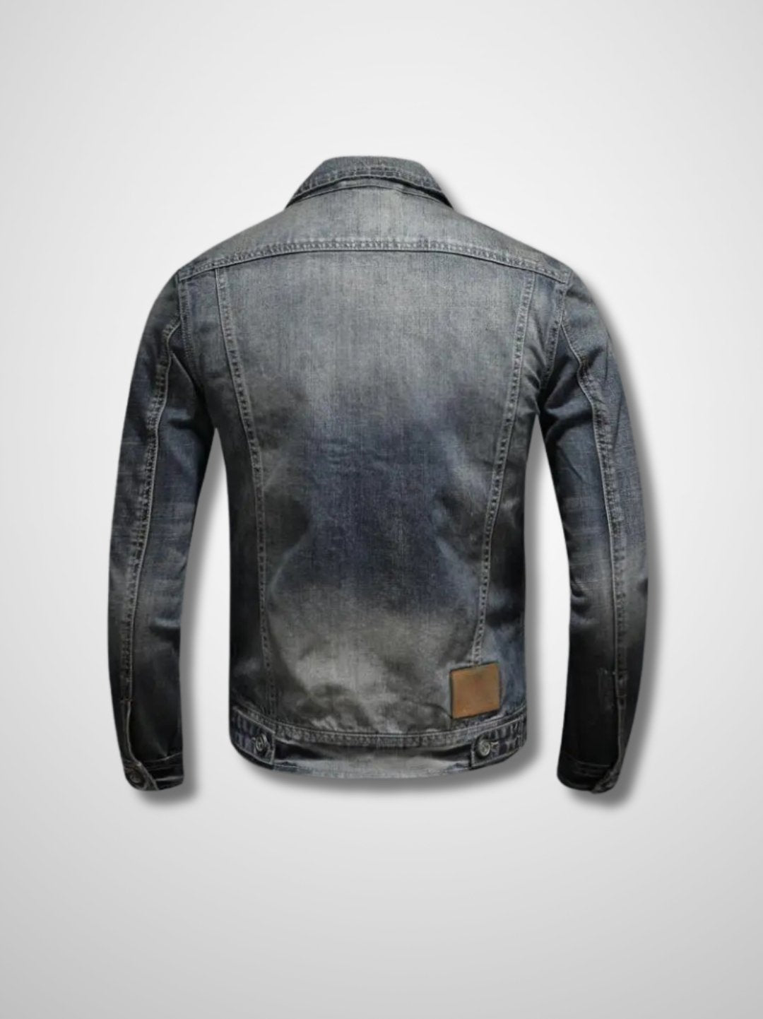 Lino - Heren retro denim jas