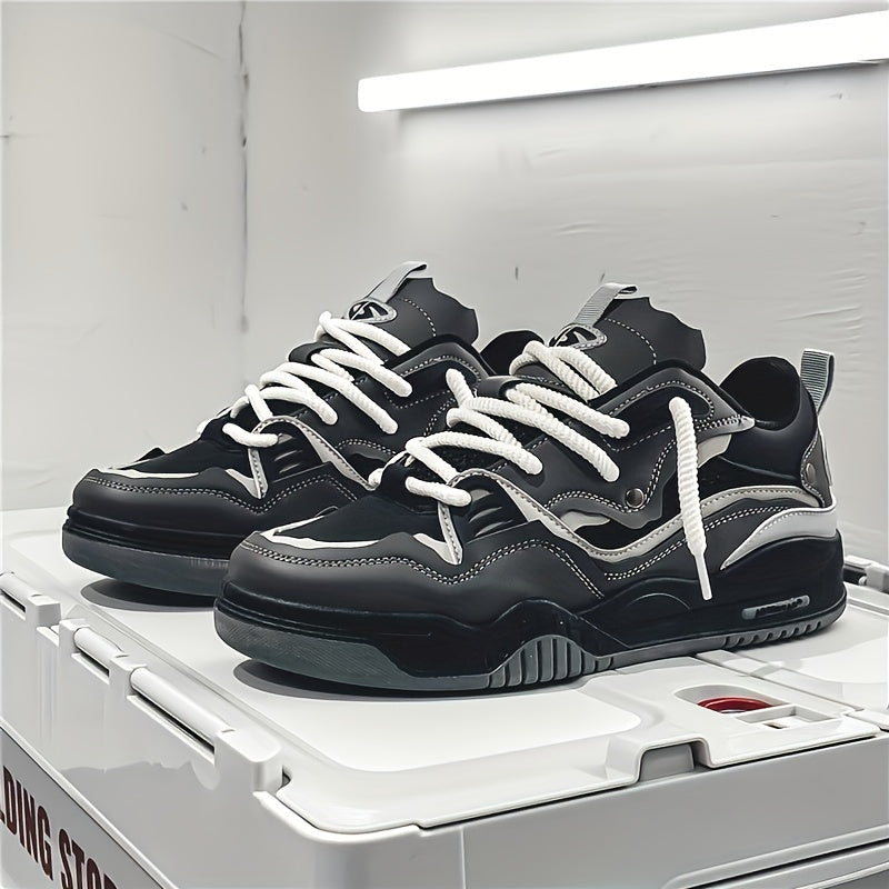Cuthbert - Lage herensneaker met contrastdetails en sportieve zool