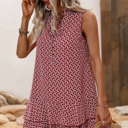 Julie – Elegante midi jurk patroon lente