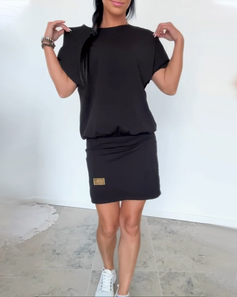 Katarzyna - Casual damesjurk met t-shirt look