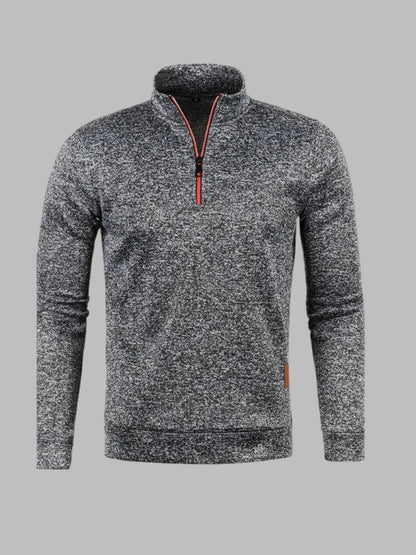 Rufino - Half-zip fleece trui voor heren