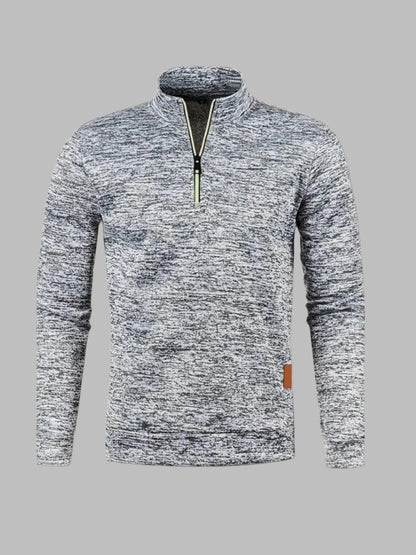 Rufino - Half-zip fleece trui voor heren