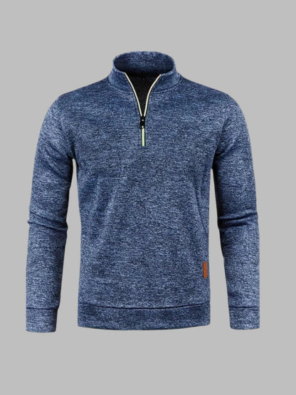 Rufino - Half-zip fleece trui voor heren