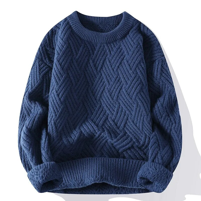 Casey - Cosy gebreide kabeltrui unisex