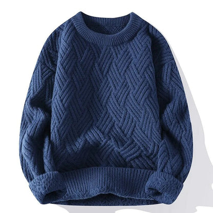 Casey - Cosy gebreide kabeltrui unisex