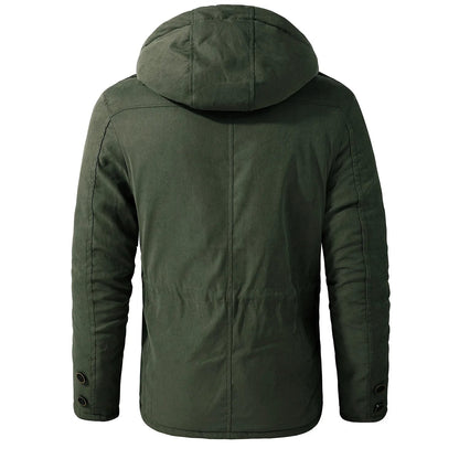 Kitai - Casual heren winterjas met capuchon