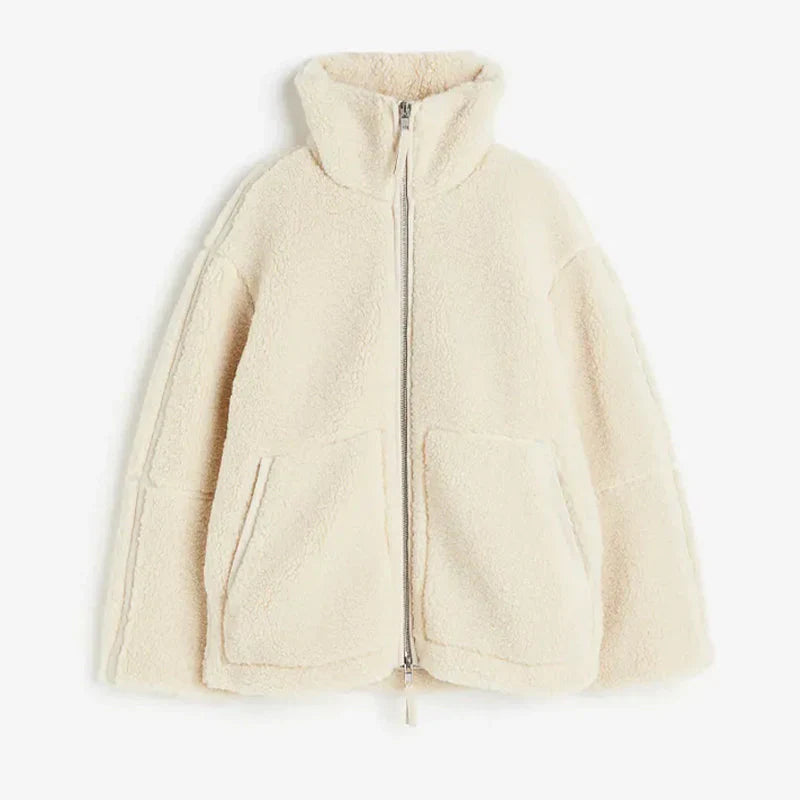 Oversized fleece winterjas - Josefa