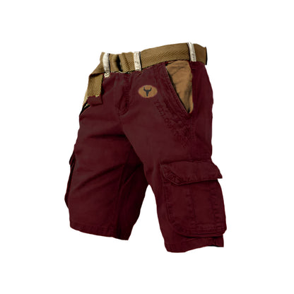 Jeroen – Cargo short met zakken voor heren