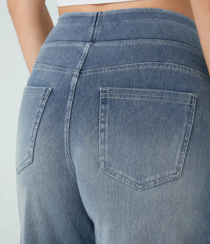 Lorena - Stretchy jeans met elastische tailleband
