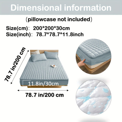 Waterdichte Gewatteerde Matrasbescherming Tegen Morsen, Vlekken en Vocht