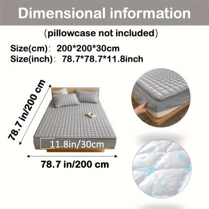 Waterdichte Gewatteerde Matrasbescherming Tegen Morsen, Vlekken en Vocht