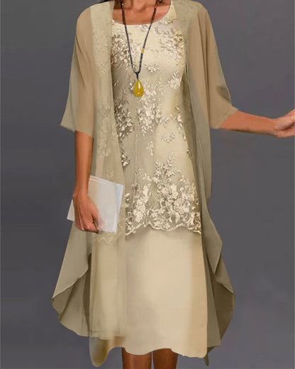 Samara | Elegante chiffon jurk